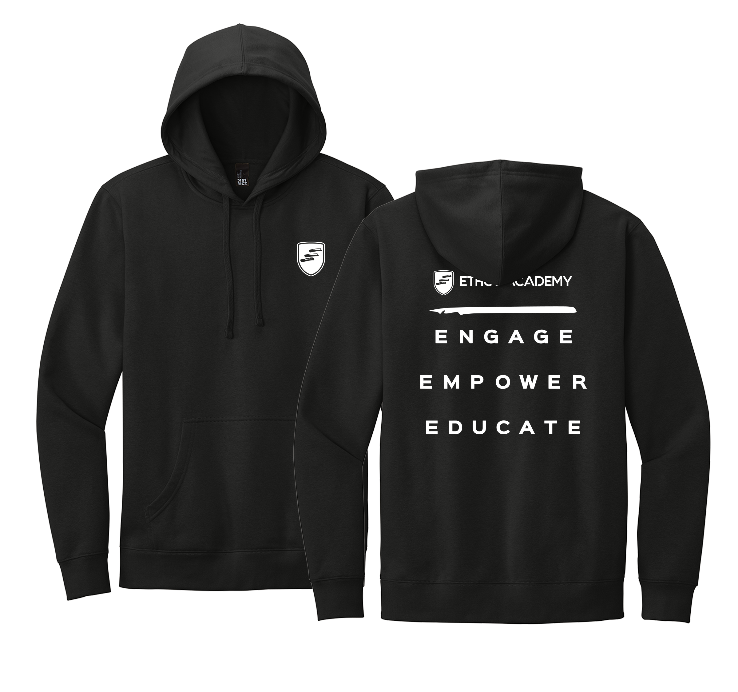 “Engage · Empower · Educate" Spirit Hoodie