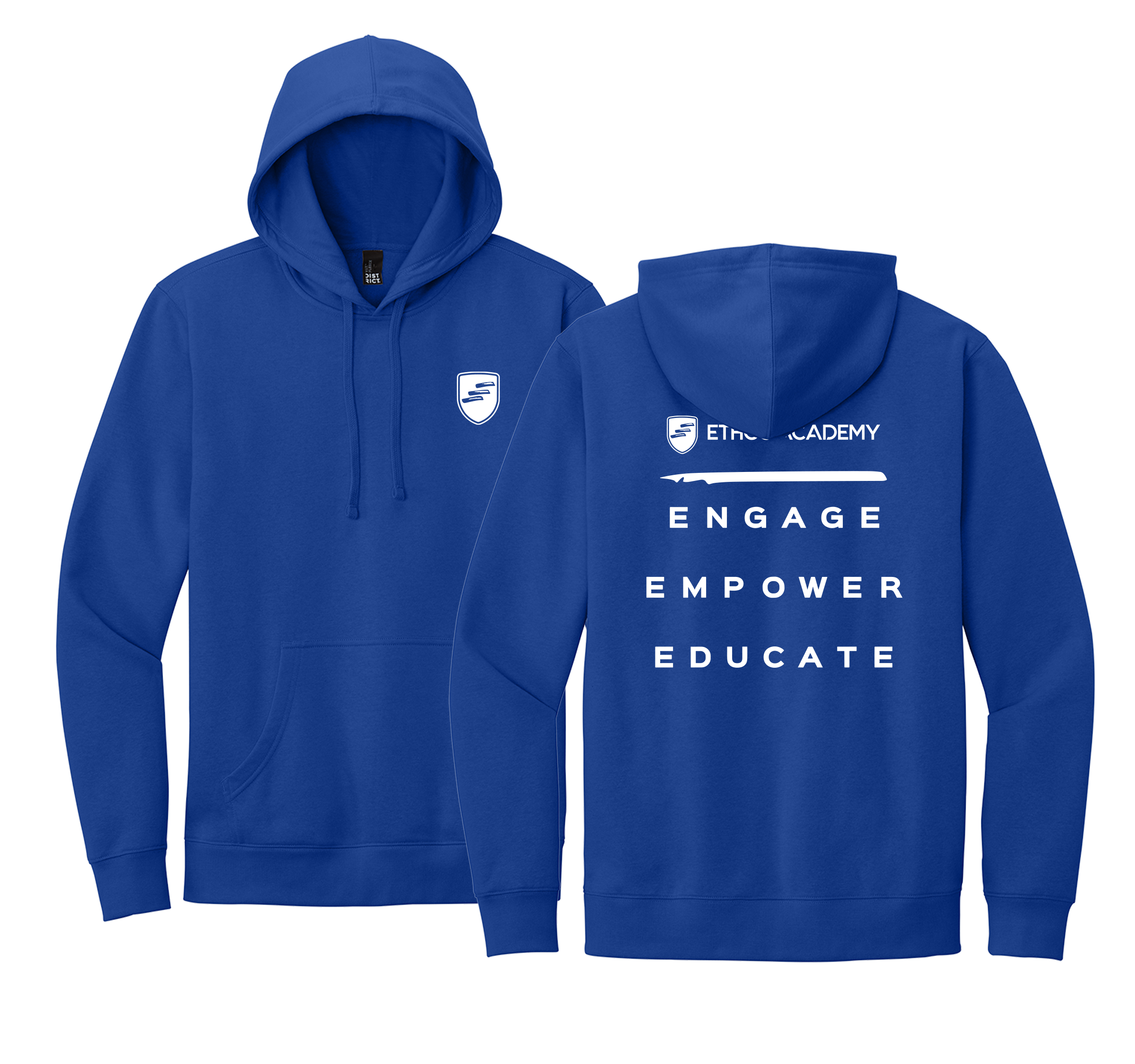 “Engage · Empower · Educate" Spirit Hoodie