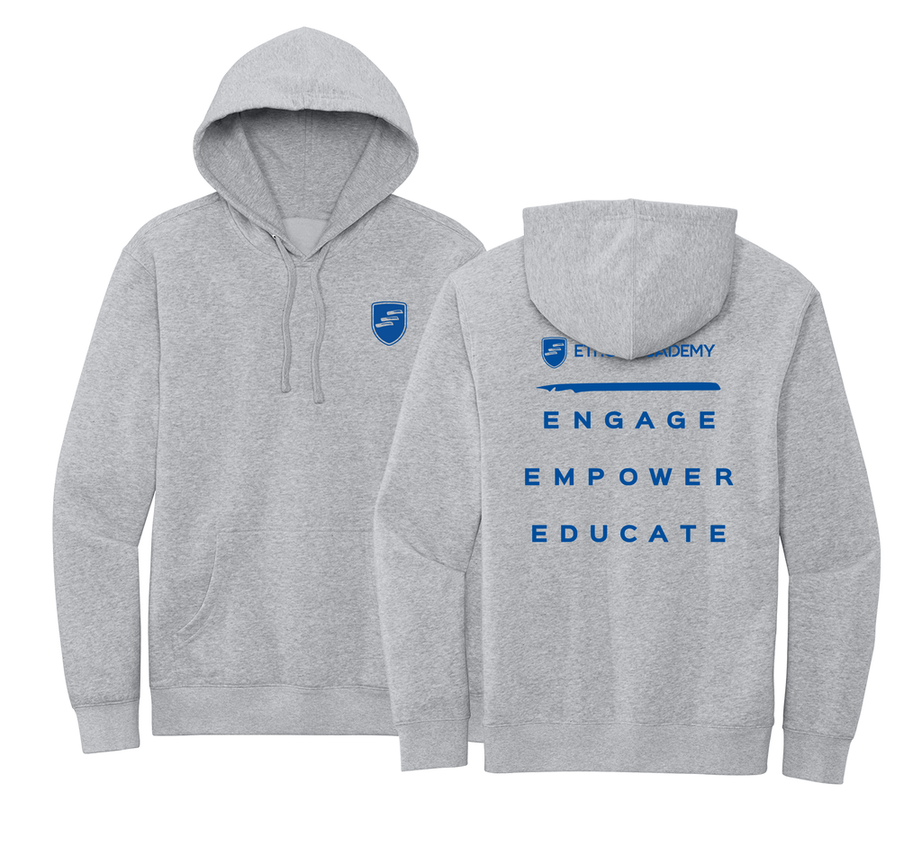 “Engage · Empower · Educate" Spirit Hoodie
